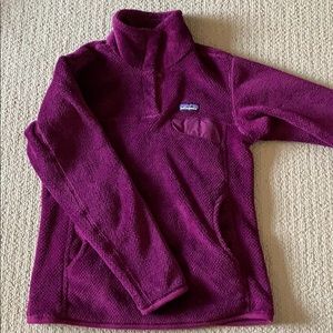 Womens Patagonia re-tool snap t pullover